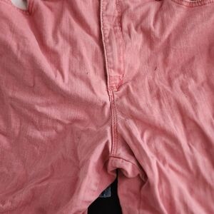 Gloria Vanderbilt Coral Pink Jeans